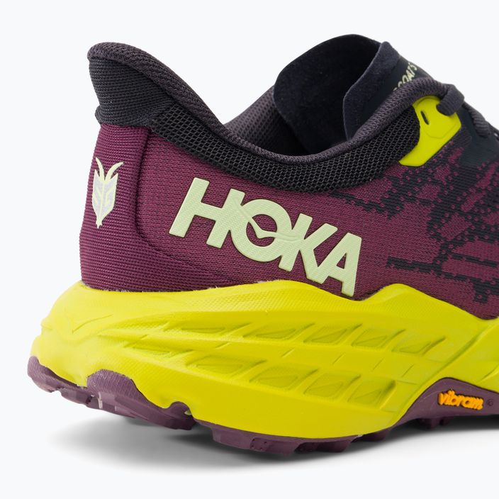 Кросівки для бігу жіночі HOKA Speedgoat 5 blue graphite/evening primrose 9