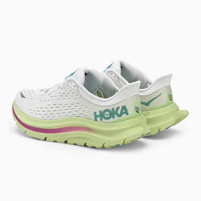 Кросівки для бігу жіночі HOKA Kawana біло-жовті 1123164-BDBB 3