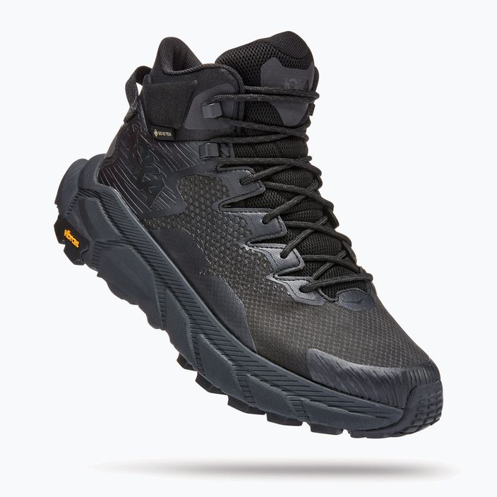 Черевики трекінгові чоловічі HOKA Trail Code GTX black/raven