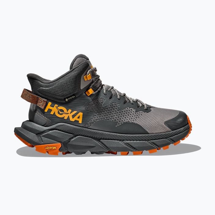 Чоловічі трекінгові черевики HOKA Trail Code GTX каслрок/хурма помаранчеві 12