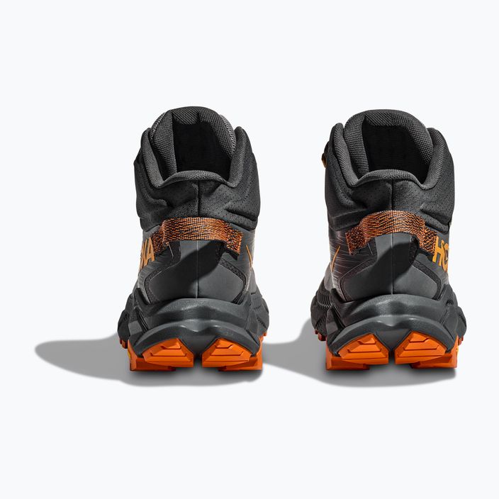 Чоловічі трекінгові черевики HOKA Trail Code GTX каслрок/хурма помаранчеві 13