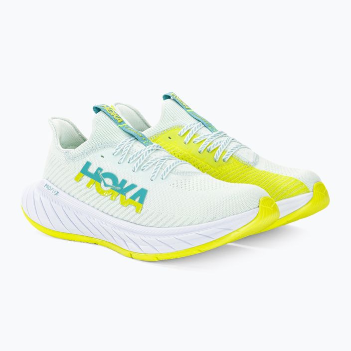 Кросівки для бігу чоловічі HOKA Carbon X 3 billowing sail/evening primrose 4
