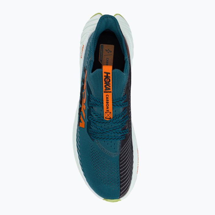 Кросівки для бігу чоловічі HOKA Carbon X 3 блакитні 1123192-BCBLC 5