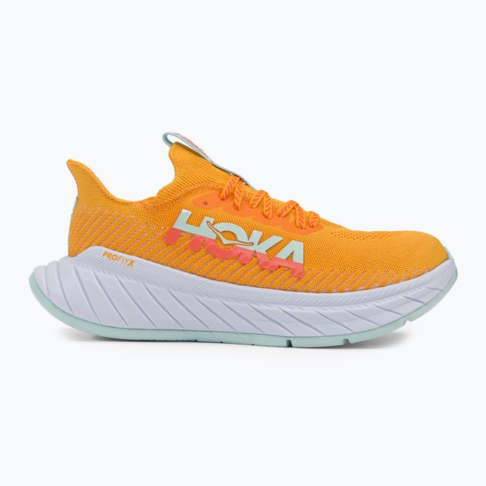 Кросівки для бігу чоловічі HOKA Carbon X 3 помаранчеві 1123192-RYCM 2