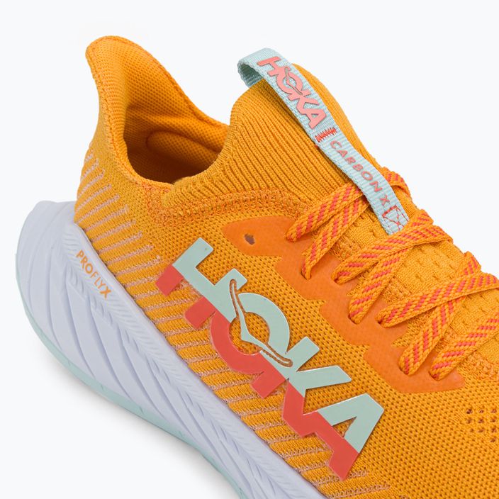 Кросівки для бігу чоловічі HOKA Carbon X 3 помаранчеві 1123192-RYCM 8