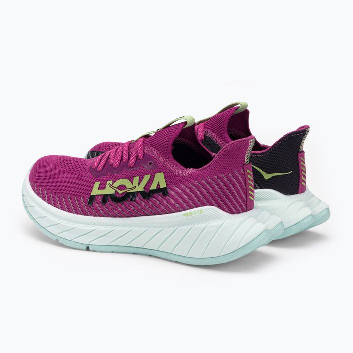 Кросівки для бігу жіночі HOKA Carbon X 3 рожеві 1123193-FFBL 6