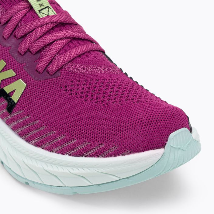 Кросівки для бігу жіночі HOKA Carbon X 3 рожеві 1123193-FFBL 9