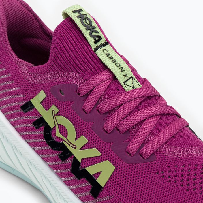 Кросівки для бігу жіночі HOKA Carbon X 3 рожеві 1123193-FFBL 11