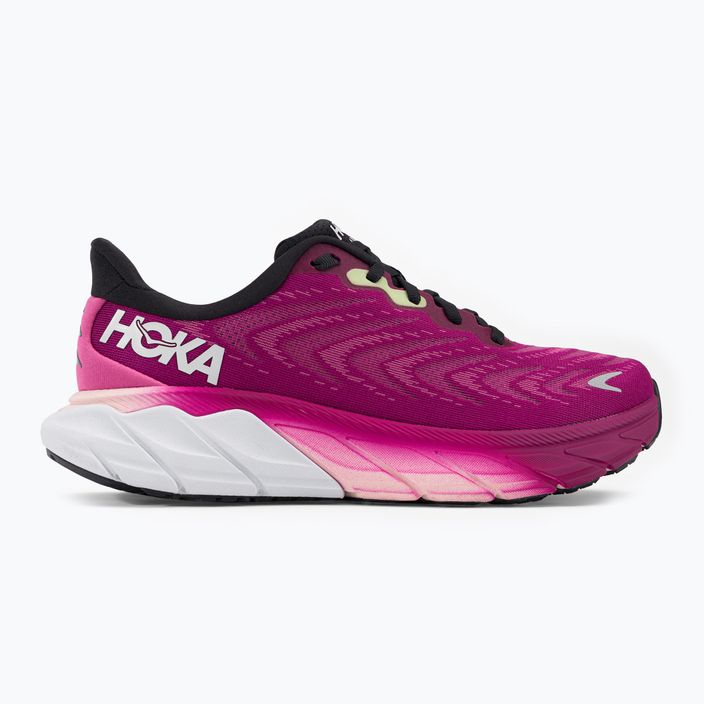 Кросівки для бігу жіночі HOKA Arahi 6 рожеві 1123195-FFIR 2