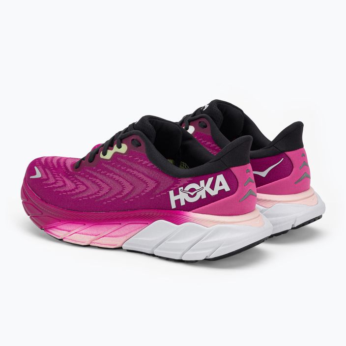 Кросівки для бігу жіночі HOKA Arahi 6 рожеві 1123195-FFIR 4