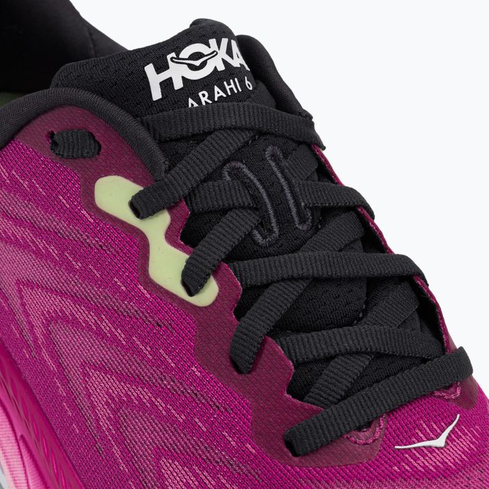 Кросівки для бігу жіночі HOKA Arahi 6 рожеві 1123195-FFIR 9