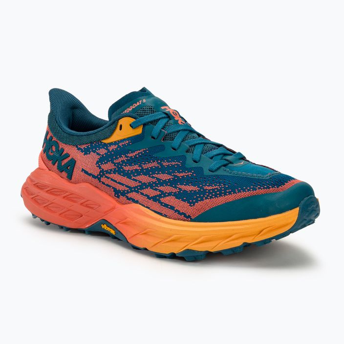 Кросівки для бігу жіночі HOKA Speedgoat 5 Wide blue coral/camellia
