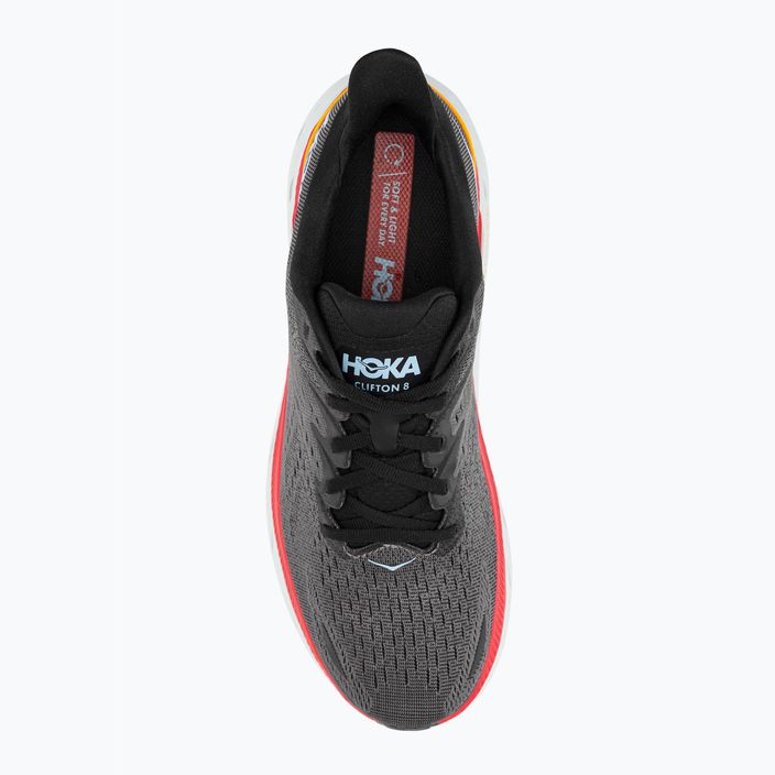 Кросівки для бігу чоловічі HOKA Clifton 8 сірі 1119393-ACTL 6