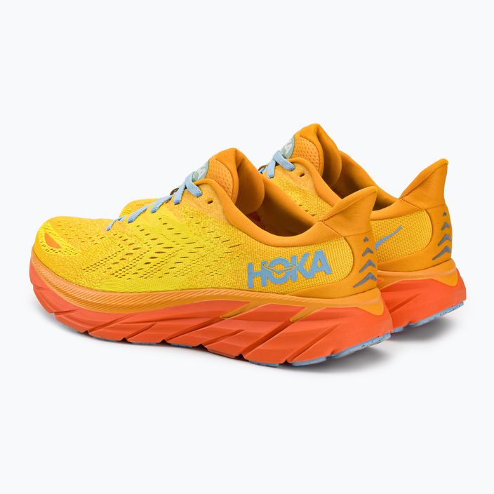 Кросівки для бігу чоловічі HOKA Clifton 8 жовті 1119393-RYMZ 3