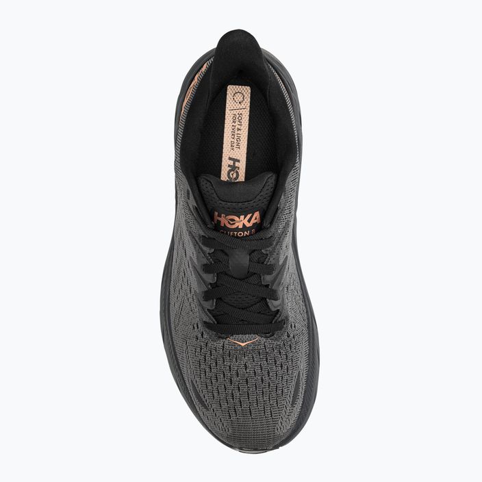 Кросівки для бігу жіночі HOKA Clifton 8 сірі 1119394-ACPP 6