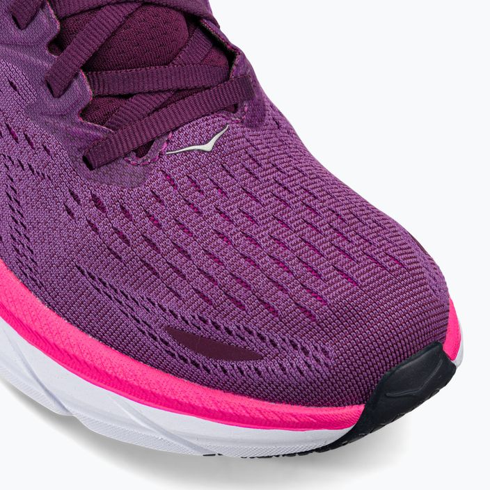 Кросівки для бігу жіночі HOKA Clifton 8 фіолетові 1119394-GWBY 7