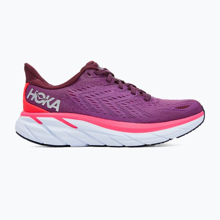 Кросівки для бігу жіночі HOKA Clifton 8 фіолетові 1119394-GWBY 10