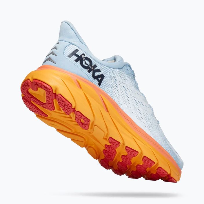 Кросівки для бігу жіночі HOKA Clifton 8 світло-блакитні 1119394-SSIF 12