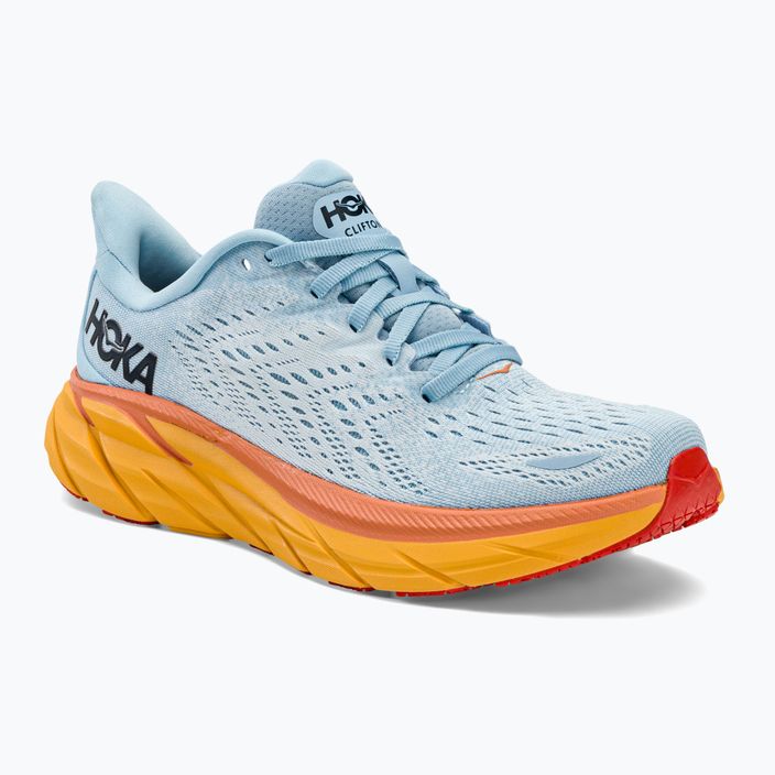 Кросівки для бігу жіночі HOKA Clifton 8 світло-блакитні 1119394-SSIF