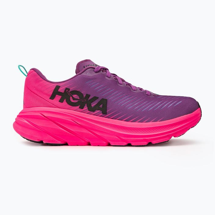 Жіночі бігові кросівки HOKA Rincon 3 beautyberry / knockout pink 2