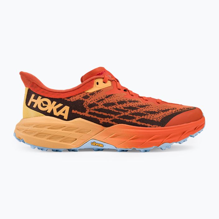 Кросівки для бігу чоловічі HOKA Speedgoat 5 помаранчеві 1123157-PBAY 2
