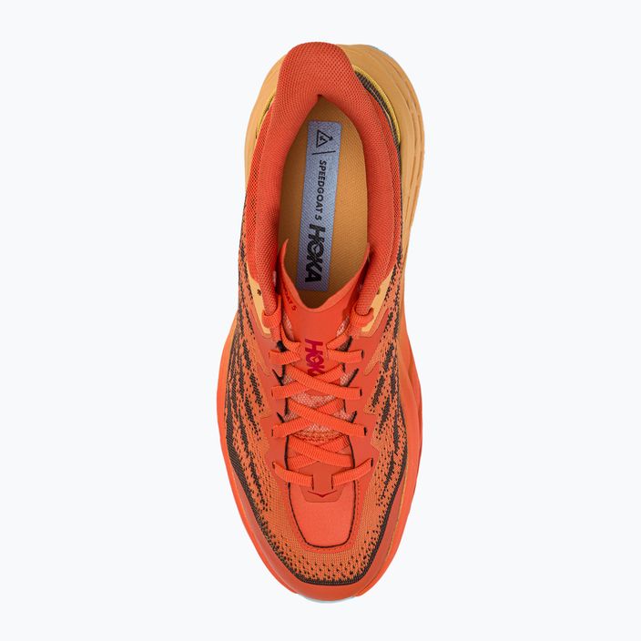 Кросівки для бігу чоловічі HOKA Speedgoat 5 помаранчеві 1123157-PBAY 5