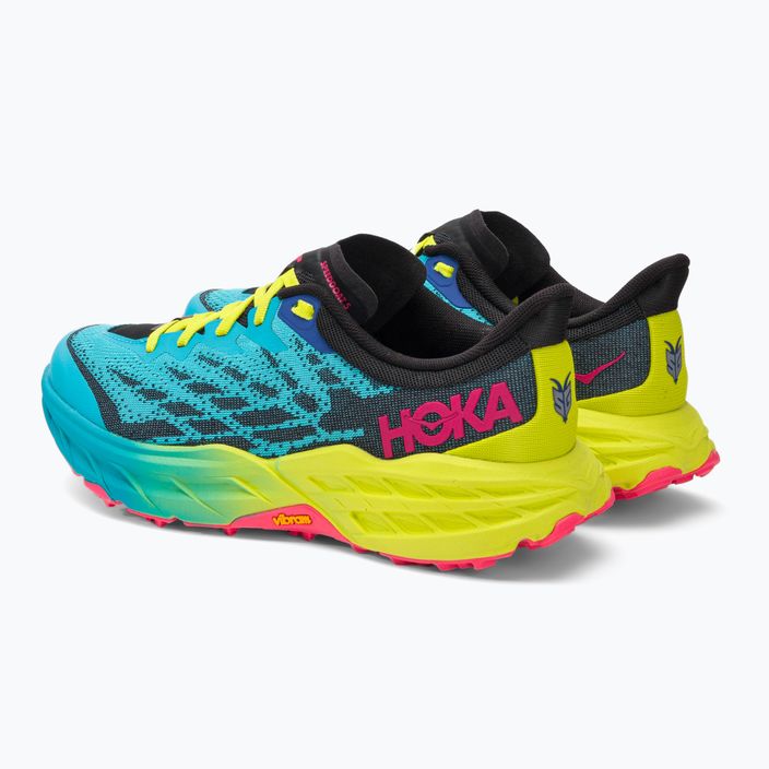 Кросівки для бігу чоловічі HOKA Speedgoat 5 блакитні 1123157-SBBK 4