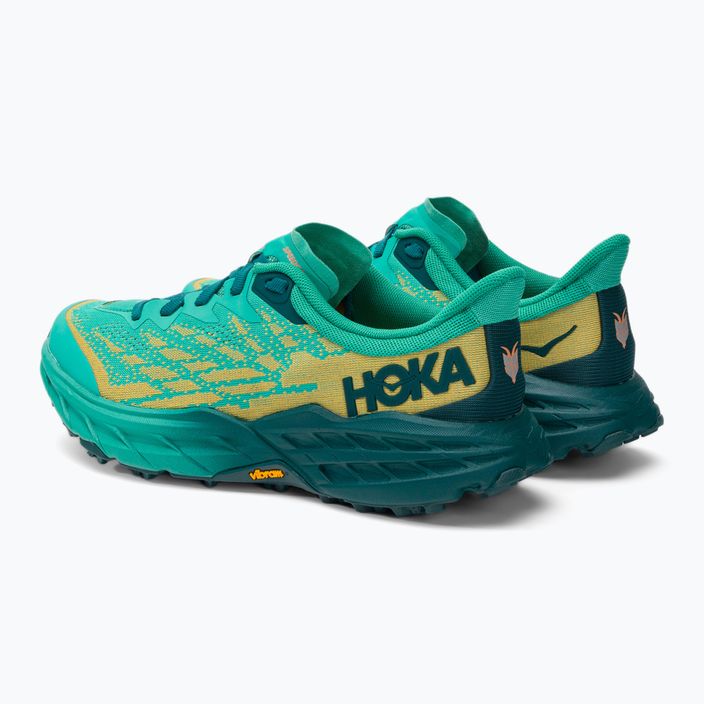 Кросівки для бігу жіночі HOKA Speedgoat 5 зелені 1123158-DTWGR 4