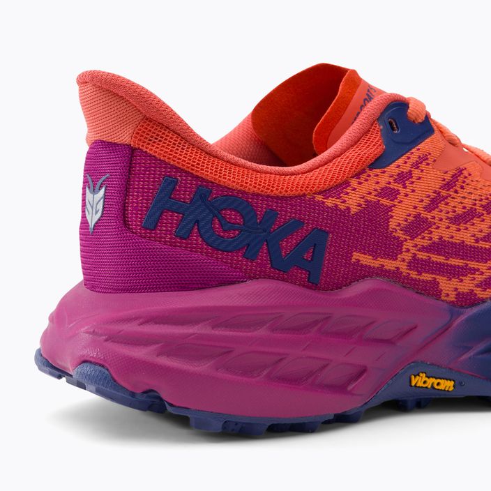 Кросівки для бігу жіночі HOKA Speedgoat 5 Wide festival fuchsia/camellia 10
