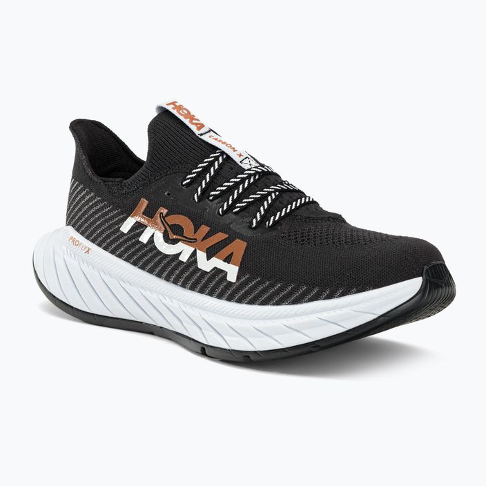 Кросівки для бігу чоловічі HOKA Carbon X 3 чорно-білі 1123192-BWHT