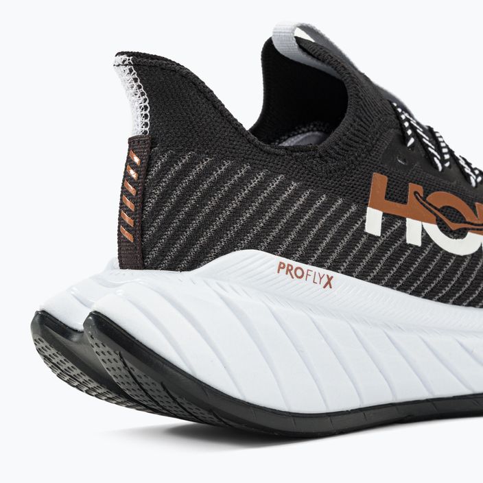 Кросівки для бігу чоловічі HOKA Carbon X 3 чорно-білі 1123192-BWHT 9