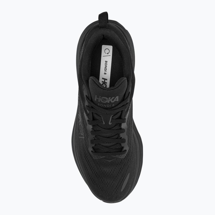 Чоловічі кросівки для бігу HOKA Bondi 8 чорний/чорний 7