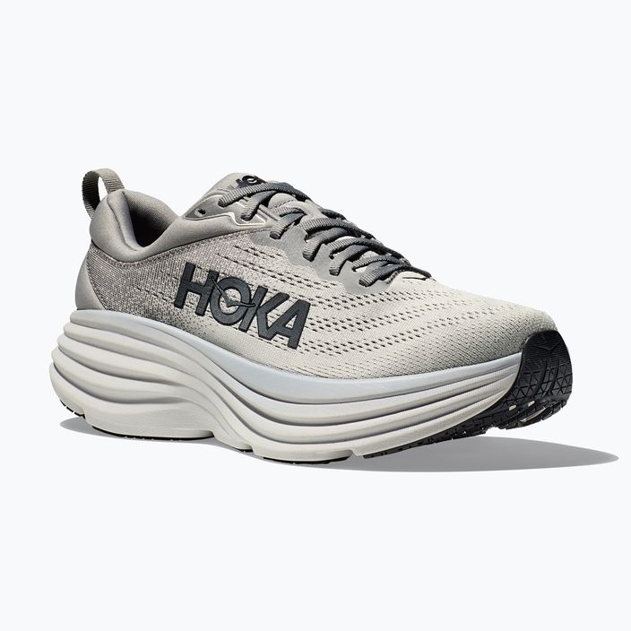 Кросівки для бігу чоловічі HOKA Bondi 8 sharkskin/harbor mist 8