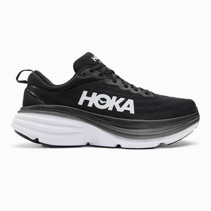 Чоловічі кросівки HOKA Bondi 8 чорний/білий 2