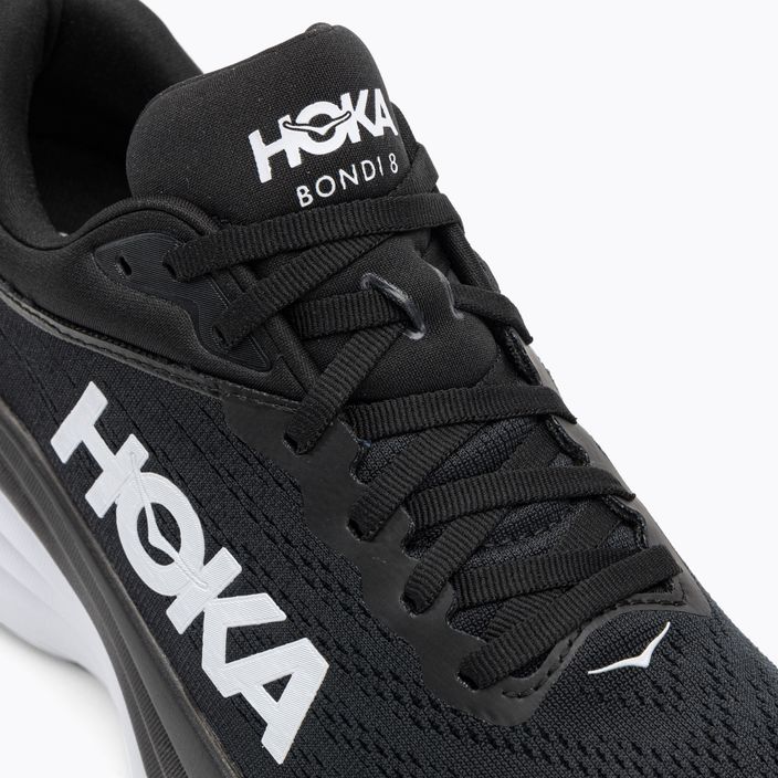 Чоловічі кросівки HOKA Bondi 8 чорний/білий 8
