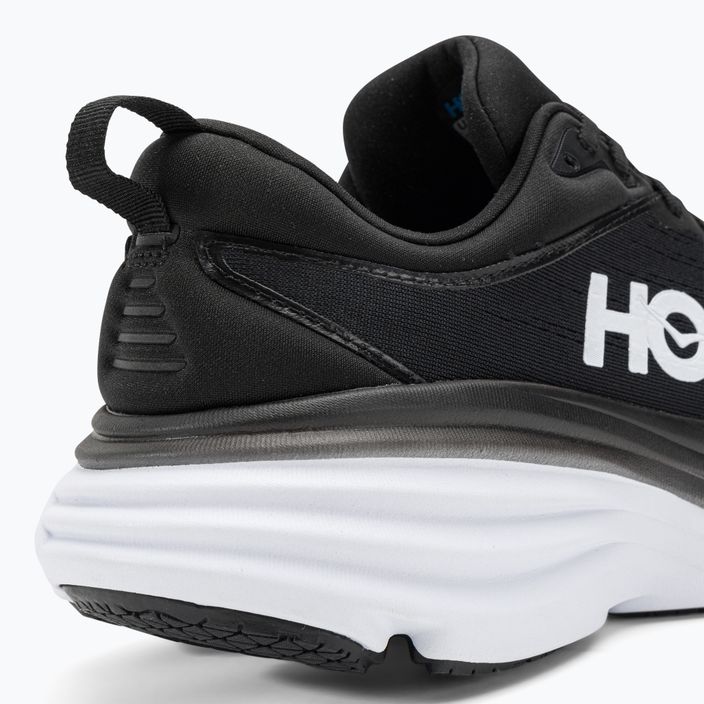 Чоловічі кросівки HOKA Bondi 8 чорний/білий 9