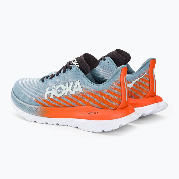 Кросівки для бігу чоловічі HOKA Mach 5 mountain spring/puffin's bill 3