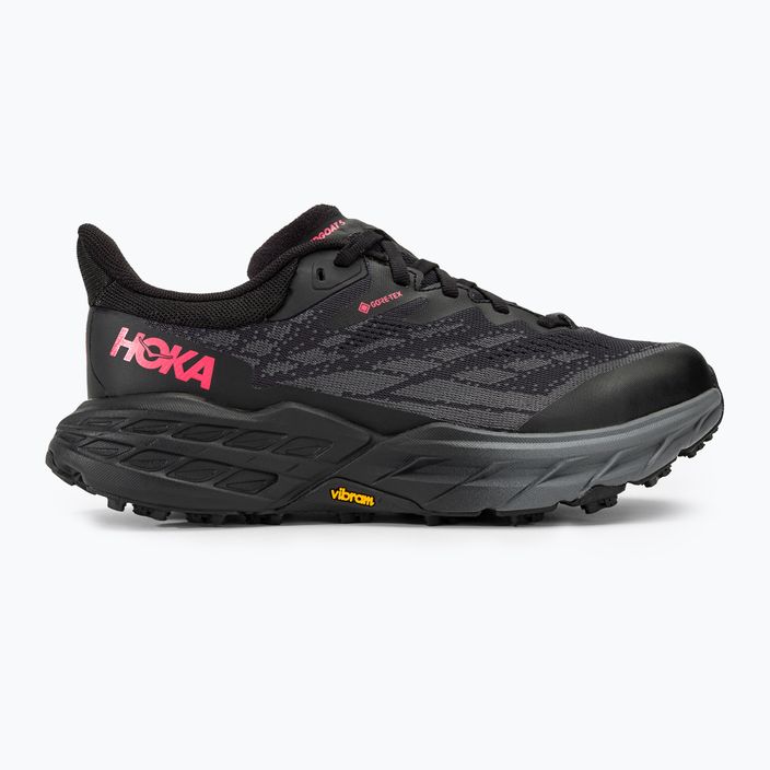 Жіночі бігові кросівки HOKA Speedgoat 5 GTX чорний/чорний 2