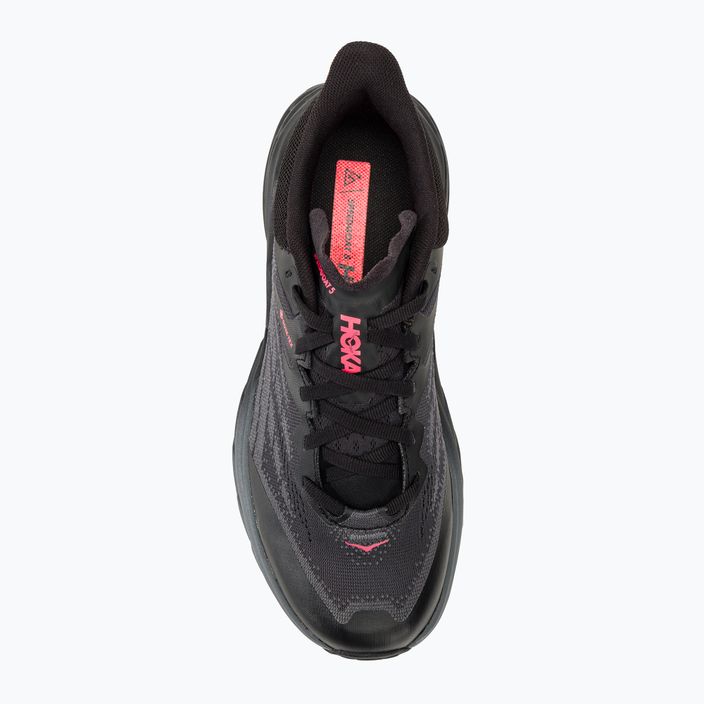 Жіночі бігові кросівки HOKA Speedgoat 5 GTX чорний/чорний 5