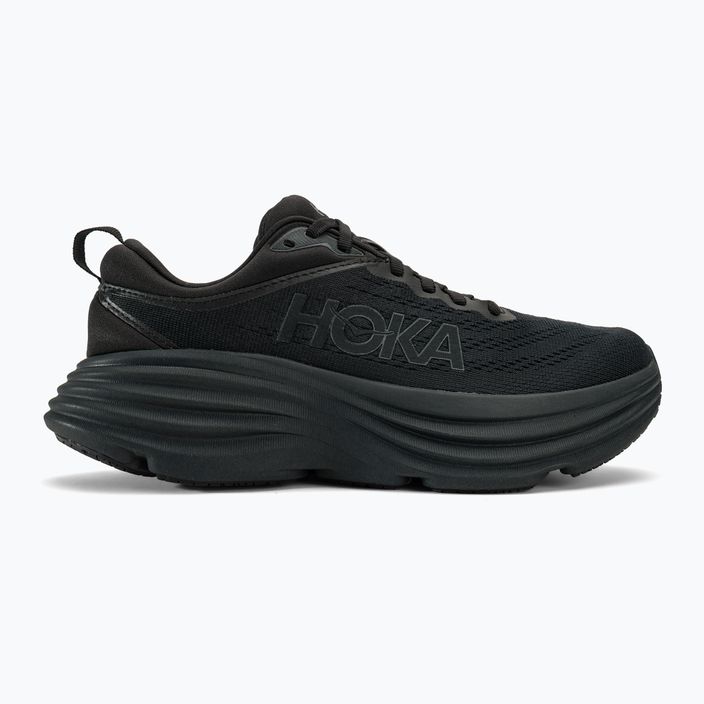 Жіночі бігові кросівки HOKA Bondi 8 чорний/чорний 2