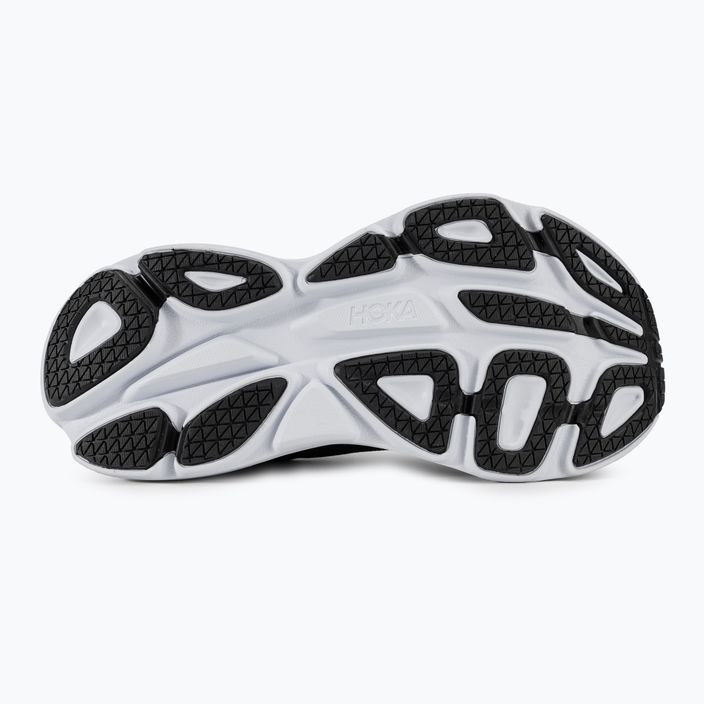 Кросівкі для бігу жіночі HOKA Bondi 8 black/white 5
