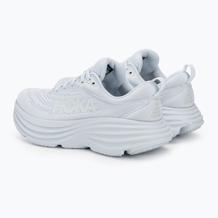 Кросівкі для бігу жіночі HOKA Bondi 8 white/white 3