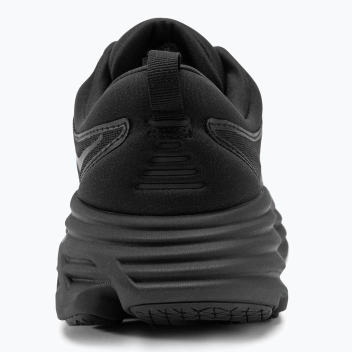 Чоловічі бігові кросівки HOKA Bondi 8 Wide чорний/чорний 6