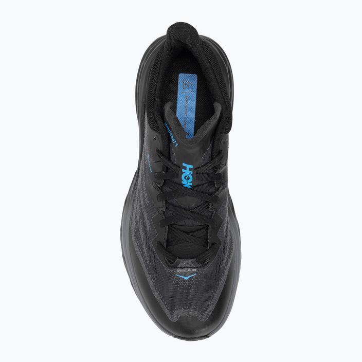 Кросівкі для бігу чоловічі HOKA Speedgoat 5 GTX Spike black/black 5