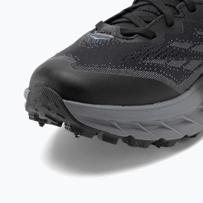 Кросівкі для бігу чоловічі HOKA Speedgoat 5 GTX Spike black/black 7