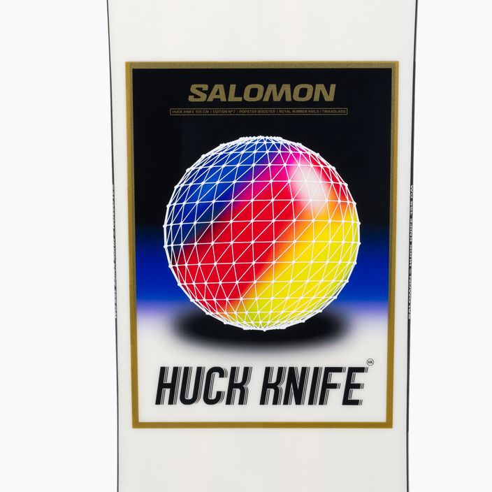 Сноуборд чоловічий Salomon Huck Knife білий L47018300 6