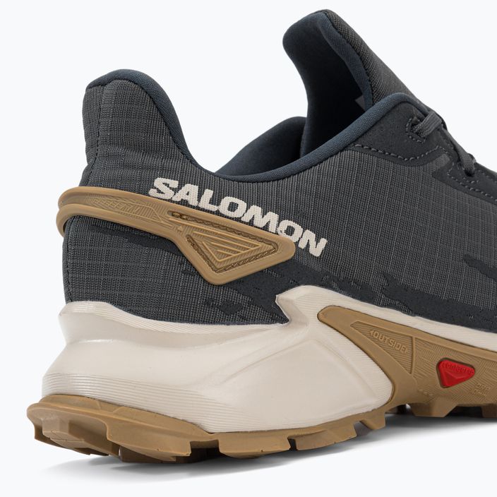 Кросівки для бігу чоловічі Salomon Alphacross 4 ebony/rainy day/phantm 8