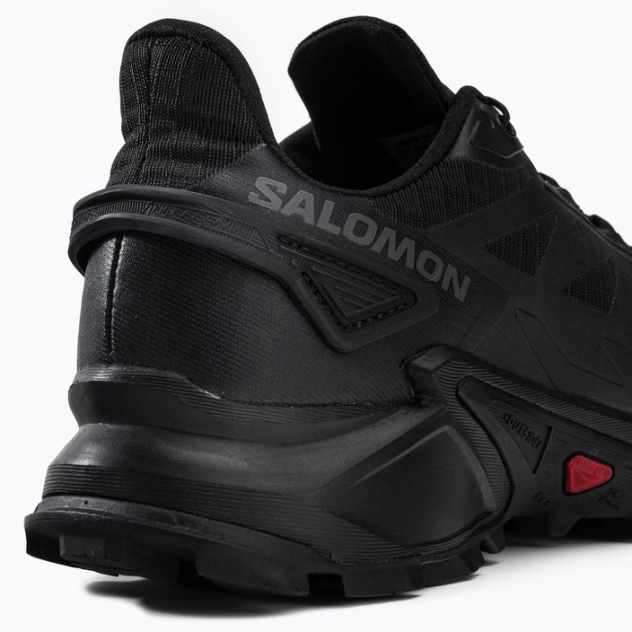 Кросівки для бігу жіночі Salomon Supercross 4 чорні L41737400 10