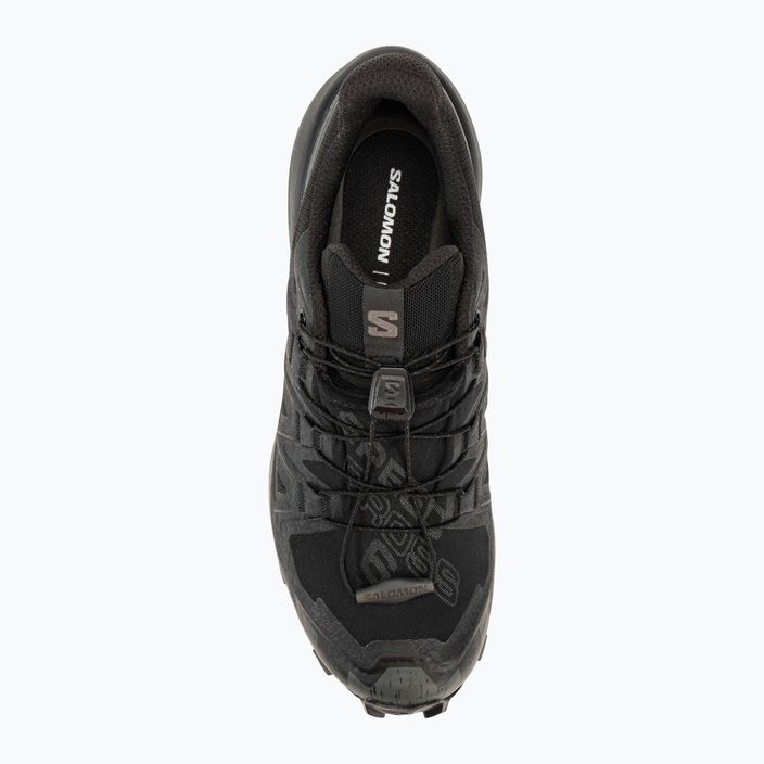 Жіночі бігові кросівки Salomon Speedcross 6 GTX чорний/чорний/фан 5