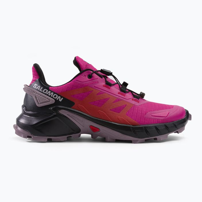 Кросівки для бігу жіночі Salomon Supercross 4 рожеві L41737600 2